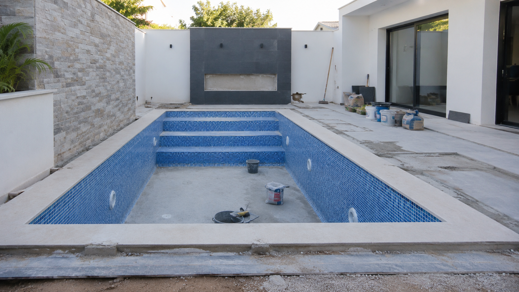 Piscina reformada